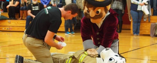 Hands Only CPR Flash Mob Educates and Entertains Students and Fans