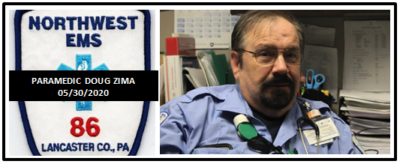 Northwest EMS Announces The Line Of Duty Death Of Paramedic Douglas H. Zima.